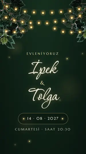 Işıklı Bahçe şablonu
